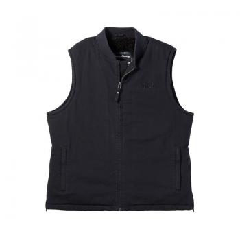 MENS TEXTILE HUDSON VEST - BLACK