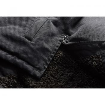 MENS TEXTILE HUDSON VEST - BLACK
