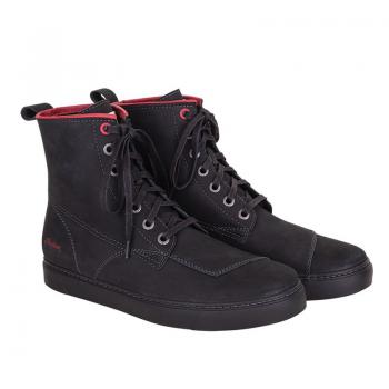 MENS LEATHER BRYANT SNEAKER CE - BLACK