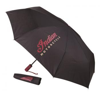 REGENSCHIRM MIT LOGO PRINT - SCHWARZ