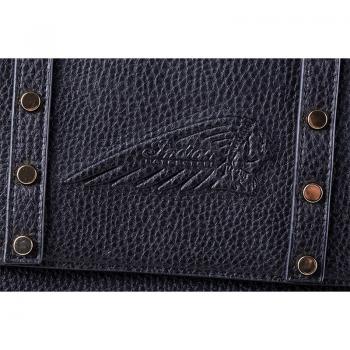 WOMENS HEADDRESS CROSS-BODY BAG - BLACK