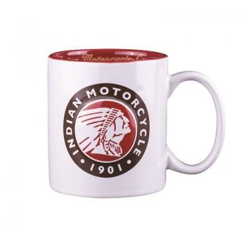 ICON LOGO EMBOSSED MUG - WHITE