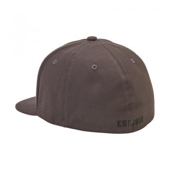 MENS BLOCK LOGO EMBROIDERY HAT - GRAY
