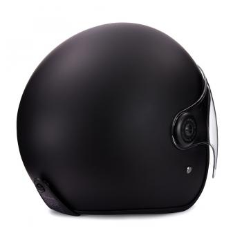 Preview: UNISEX MATTE JET HELMET - BLACK
