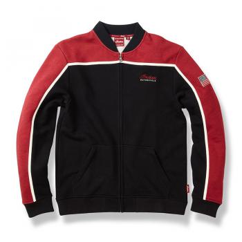 MENS ZIP THRU - BLACK