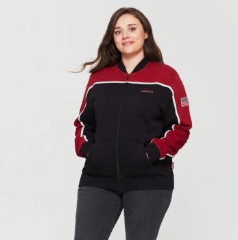 Preview: WOMENS HEADDRESS ZIP THRU - BLACK