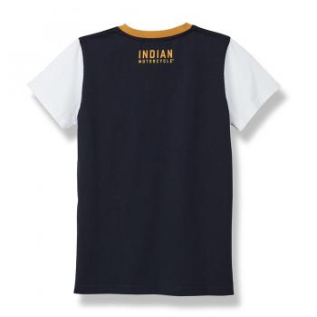 Preview: KIDS MESH PRINT LOGO T-SHIRT - NAVY