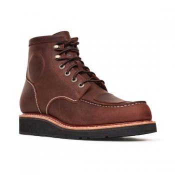 Preview: MENS MOC TOE BOOTS - BROWN
