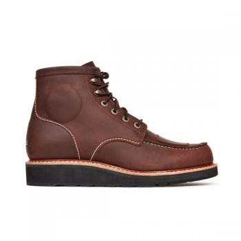 Preview: MENS MOC TOE BOOTS - BROWN