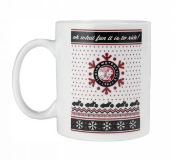 INDIAN MOTORCYCLE HOLIDAY MUG - WEIHNACHTSTASSE