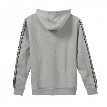 Preview: MENS SLEEVE PRINT HOODIE - GRAY