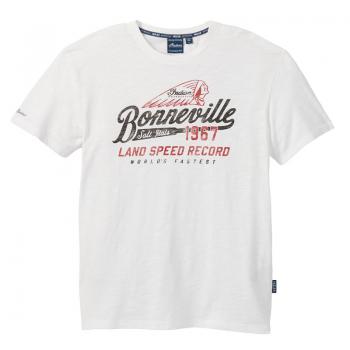 MENS BONNEVILLE T-SHIRT - WHITE