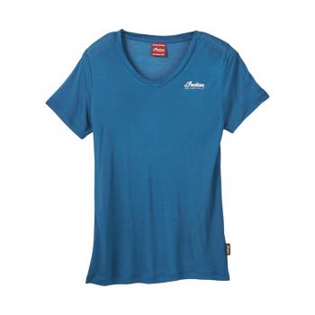 WOMENS DIAMANTE BIKE T-SHIRT - TEAL