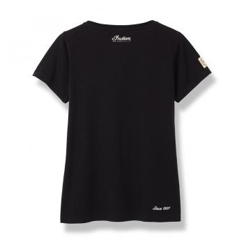 Preview: WOMENS SCRIPT LOGO T-SHIRT - BLACK