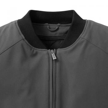MENS DETROIT BOMBER JACKET - GRAY