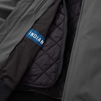 MENS DETROIT BOMBER JACKET - GRAY