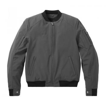 MENS DETROIT BOMBER JACKET - GRAY