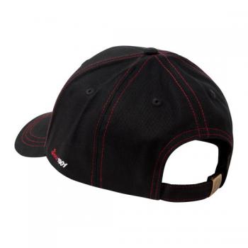 Preview: CONTRAST STITCH CAP - BLACK