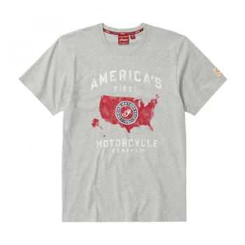 MENS CONTINENTAL TEE - GRAY