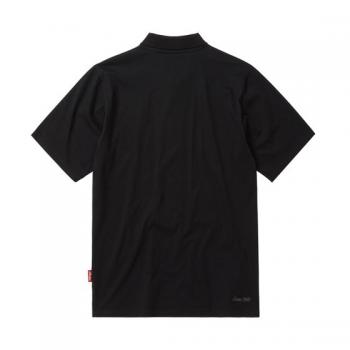 Preview: MENS INDIAN POLO SHIRT - BLACK Preview: MENS INDIAN POLO SHIRT - BLACK