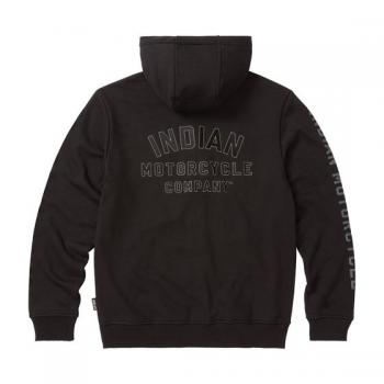 Preview: MENS EMBROIDERED HOODIE - BLACK