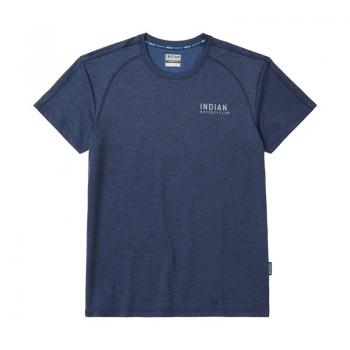 MENS RAGLAN ACTIVE TEE - BLUE