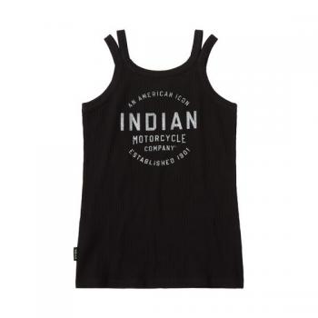 Preview: WOMENS SPLIT STRAP TANK - BLACK