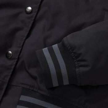 WOMENS CASUAL BOMBER JACKET - BLACK