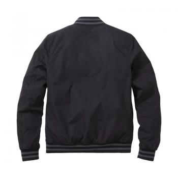 WOMENS CASUAL BOMBER JACKET - BLACK