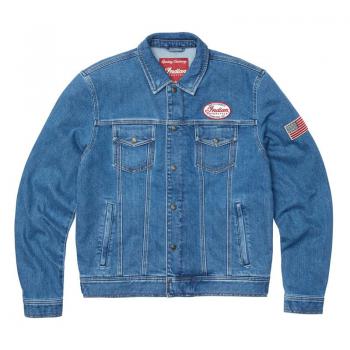 MENS DENIM JACKET - BLUE