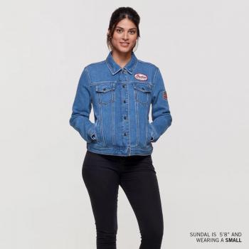 WOMENS DENIM JACKET - BLUE
