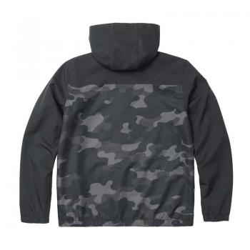 Preview: MENS CASUAL CAMO JACKET - BLACK Preview: MENS CASUAL CAMO JACKET - BLACK