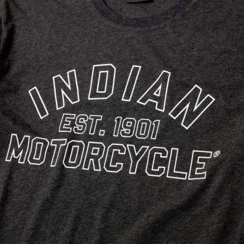 MENS EST.1901 MARL TEE - BLACK