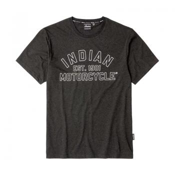 MENS EST.1901 MARL TEE - BLACK
