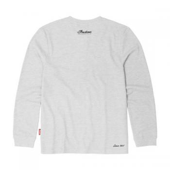 Preview: MENS AUTHENTIC WAFFLE LONG SLEEVE T-SHIRT - GRAY