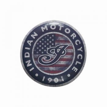USA FLAG LOGO METAL SIGN