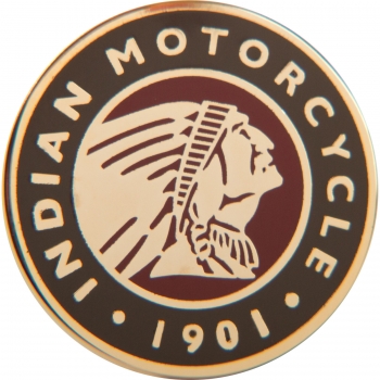 CIRCLE ICON PIN BADGE