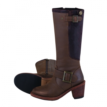 WOMENS BROWN TALL ENGINEER
