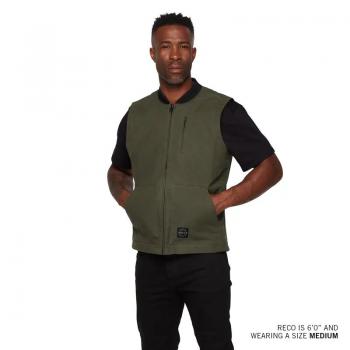 MENS NEVADA VEST - DARK GREEN