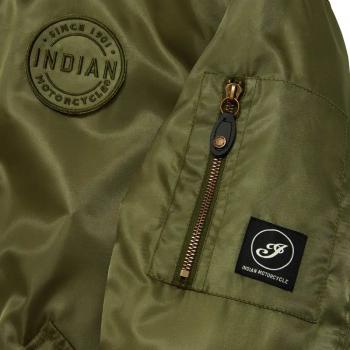 Preview: MENS ROCKFORD BOMBER JACKET - GREEN