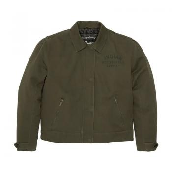 WOMENS BOBBI JACKET - DARK GREEN