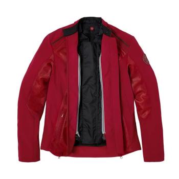 WOMENS AUSTIN MESH JACKET - RED