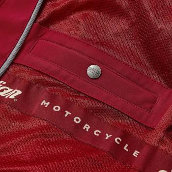 WOMENS AUSTIN MESH JACKET - RED