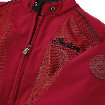 WOMENS AUSTIN MESH JACKET - RED