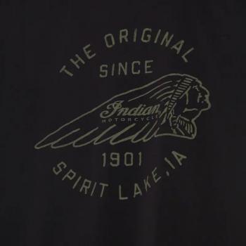 MENS POCKET ORIGINAL HEADDRESS T-SHIRT - BLACK