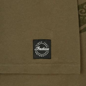 MENS TONAL HEADDRESS T-SHIRT - GREEN