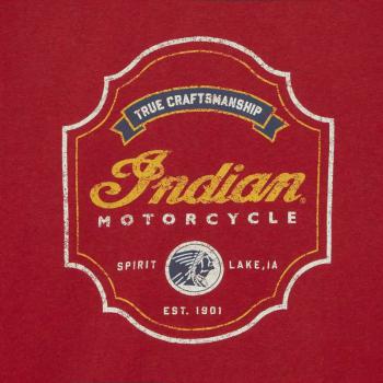 MENS SHIELD GRAPHIC T-SHIRT - RED