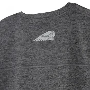 MENS ATHLETE SCRIPT T-SHIRT - GRAY
