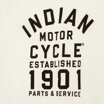 Preview: MENS IMC EST. 1901 LOGO T-SHIRT - WHITE