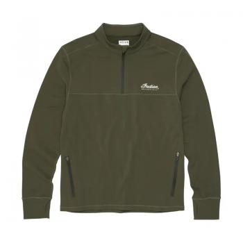 MENS ATHLETE SCRIPT LOGO TOP - GREEN
